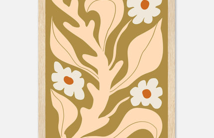 floral-art-print-wood-frame