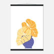 Póster con Colgador Papel Satinado Premium - 50x70 cm / 20x28″ - - / - / Colgador Negro