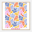 Póster con Marco de Madera Papel Satinado Premium - 50x50 cm / 20x20″ - Marco Madera / Listo para colgar / -