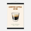 Póster con Colgador Papel Satinado Premium - 28x43 cm / XL (11x17″) / - / Colgador Negro