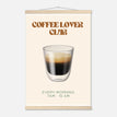 Póster con Colgador Papel Satinado Premium - 40x60 cm / 16x24″ / - / Colgador Madera Natural
