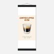 Póster con Colgador Papel Satinado Premium - 20x50 cm / 8x20″ / - / Colgador Negro
