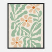 Póster con Marco de Madera Papel Satinado Premium - 40x50 cm / 16x20″ / Marco Negro / Listo para colgar