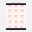 Póster con Colgador Papel Satinado Premium - 27x35 cm / 11x14″ - - / - / Colgador Negro