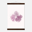 Póster con Colgador Papel Satinado Premium - 28x43 cm / XL (11x17″) - Colgador Madera Oscura / - / -