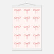 Póster con Colgador Papel Satinado Premium - 28x43 cm / XL (11x17″) - - / - / Colgador Blanco