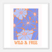Póster con Marco de Madera Papel Satinado Premium - 50x50 cm / 20x20″ - Marco Blanco / Listo para colgar / -