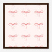Póster con Marco de Madera Papel Satinado Premium - 30x30 cm / 12x12″ - Marco Madera Oscura / Listo para colgar / -