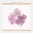 Póster con Colgador Papel Satinado Premium - 45x45 cm / 18x18″ - Colgador Madera Natural / - / -