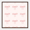 Póster con Marco de Madera Papel Satinado Premium - 50x50 cm / 20x20″ - Marco Madera Oscura / Listo para colgar / -