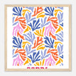 Póster con Marco de Madera Papel Satinado Premium - 30x30 cm / 12x12″ - Marco Madera / Listo para colgar / -