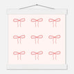 Póster con Colgador Papel Satinado Premium - 25x25 cm / 10x10″ - - / - / Colgador Blanco
