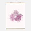 Póster con Colgador Papel Satinado Premium - 50x70 cm / 20x28″ - Colgador Madera Natural / - / -