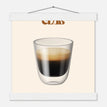 Póster con Colgador Papel Satinado Premium - 25x25 cm / 10x10″ / - / Colgador Blanco