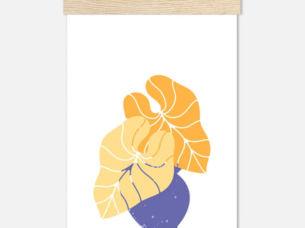 plant-wall-art-wooden-scroll-hanger