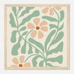 Póster con Marco de Madera Papel Satinado Premium - 30x30 cm / 12x12″ / Marco de Madera / Listo para colgar