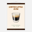 Póster con Colgador Papel Satinado Premium - 30x45 cm / 12x18″ / - / Colgador Madera Oscura