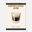 Póster con Colgador Papel Satinado Premium - 30x40 cm / 12x16″ / - / Colgador Negro
