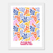 Póster con Marco de Madera Papel Satinado Premium - 15x20 cm / 6x8″ - Marco Blanco / Listo para colgar / -