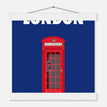 Póster con Colgador Papel Satinado Premium - 25x25 cm / 10x10″ - - / - / Colgador Blanco