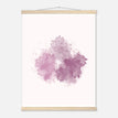 Póster con Colgador Papel Satinado Premium - 45x60 cm / 18x24″ - Colgador Madera Natural / - / -