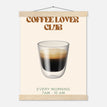 Póster con Colgador Papel Satinado Premium - 27x35 cm / 11x14″ / - / Colgador Madera Natural