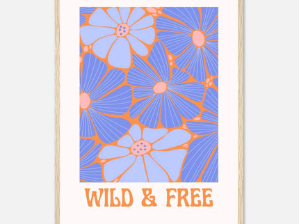 orange-pink-daisy-print