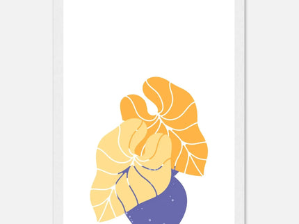 plant-wall-art-white-wood-frame