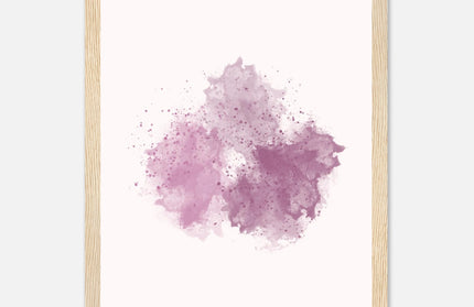 modern-abstract-pink-wood-frame