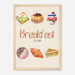 Póster con Marco de Madera Papel Satinado Premium - 21x29.7 cm / 8x12
