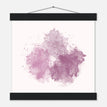 Póster con Colgador Papel Satinado Premium - 25x25 cm / 10x10″ - Colgador Negro / - / -