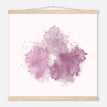 Póster con Colgador Papel Satinado Premium - 50x50 cm / 20x20″ - Colgador Madera Natural / - / -