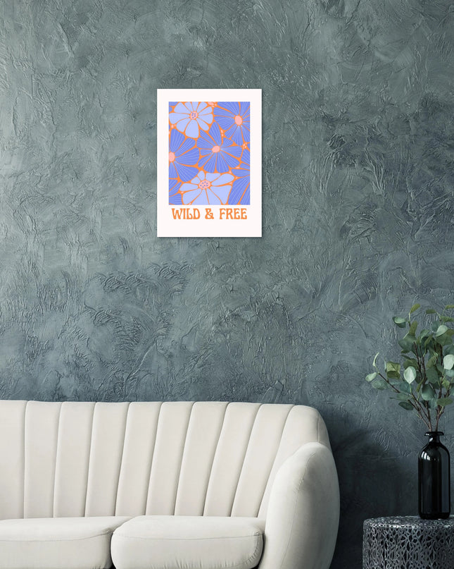 retro-wildflower-poster-bedroom