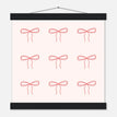 Póster con Colgador Papel Satinado Premium - 30x30 cm / 12x12″ - - / - / Colgador Negro