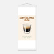 Póster con Colgador Papel Satinado Premium - 20x50 cm / 8x20″ / - / Colgador Blanco