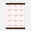Póster con Colgador Papel Satinado Premium - 30x40 cm / 12x16″ - - / - / Colgador Madera Oscura