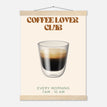 Póster con Colgador Papel Satinado Premium - 30x40 cm / 12x16″ / - / Colgador Madera Natural