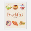Póster con Marco de Madera Papel Satinado Premium - 20x25 cm / 8x10″ - Marco Blanco / Listo para colgar / -