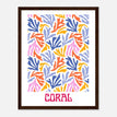 Póster con Marco de Madera Papel Satinado Premium - 27x35 cm / 11x14″ - Marco Madera Oscura / Listo para colgar / -