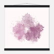 Póster con Colgador Papel Satinado Premium - 45x45 cm / 18x18″ - Colgador Negro / - / -