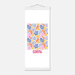 Póster con Colgador Papel Satinado Premium - 20x50 cm / 8x20″ - - / - / Colgador Blanco