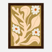 Póster con Marco de Madera Papel Satinado Premium - 15x20 cm / 6x8″ / Marco Madera Oscura / Listo para colgar