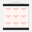 Póster con Colgador Papel Satinado Premium - 25x25 cm / 10x10″ - - / - / Colgador Negro