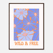 Póster con Marco de Madera Papel Satinado Premium - 60x80 cm / 24x32″ - Marco Madera Oscura / Listo para colgar / -