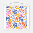 Póster con Colgador Papel Satinado Premium - 25x25 cm / 10x10″ - - / - / Colgador Blanco