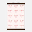 Póster con Colgador Papel Satinado Premium - 30x45 cm / 12x18″ - - / - / Colgador Madera Oscura
