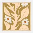 Póster con Marco de Madera Papel Satinado Premium - 40x40 cm / 16x16″ / Marco de Madera / Listo para colgar