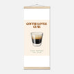 Póster con Colgador Papel Satinado Premium - 25x60 cm / 10x24″ / - / Colgador Madera Natural