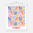 Póster con Colgador Papel Satinado Premium - 20x25 cm / 8x10″ - - / - / Colgador Blanco