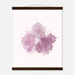 Póster con Colgador Papel Satinado Premium - 40x50 cm / 16x20″ - Colgador Madera Oscura / - / -